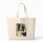 Border Collie 9A015D-24_2 Tote Bag