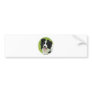 Border Collie 9A14D-25 Bumper Sticker