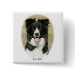 Border Collie 9Y411D-009 Pinback Buttons