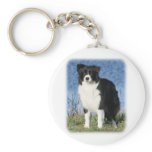 Border Collie 9Y551D-092 Key Chain