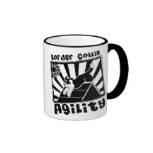 Border Collie Agility A-Frame Mug