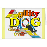 Border Collie Agility Gifts Card