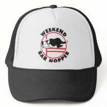 Border Collie Agility Weekend Bar Hopper Hats