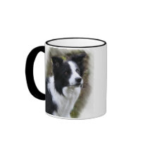 Border Collie Art Gifts Coffee Mugs