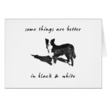 Border Collie Better Greeting Cards