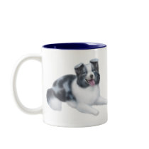 Border Collie Blue Merle Mug