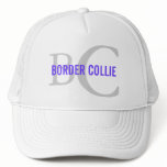 Border Collie Breed Monogram Design