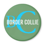 Border Collie Breed Monogram Design