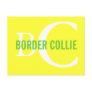 Border Collie Breed Monogram Design