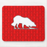 Border Collie Christmas Mousepad