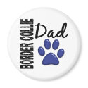 Border Collie Dad 2 magnets