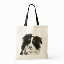 Border Collie Dog o Bag