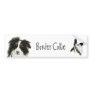 Border Collie Dog o Bumper Stickers