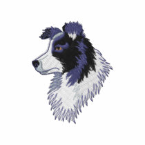 Border Collie Embroidered Shirt
