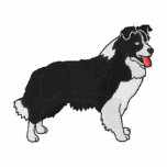 Border Collie embroidered shirts