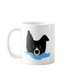 Border Collie Face Mug