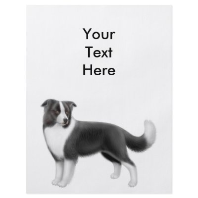 Border Collie Flyer by twopurringcats