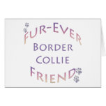 Border Collie Furever Card
