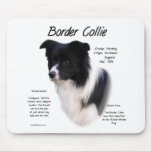 Border Collie History Design mousepads