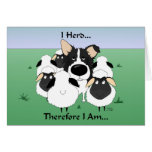Border Collie - I Herd...Therefore I Am Cards
