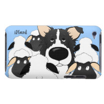 Border Collie - iHerd Ipod Touch Cases