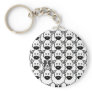 Border Collie in the Sheep Key Chains
