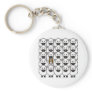 Border Collie in the Sheep Key Chains