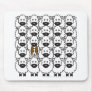 Border Collie in the Sheep Mouse Pads