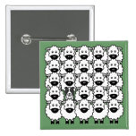 Border Collie in the Sheep Pins