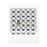 Border Collie in the Sheep Postcards