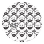 Border Collie in the Sheep