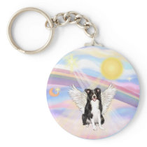 Border Collie Keychain