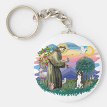 Border Collie Keychain