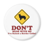 Border Collie Fridge Magnets