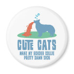 Border Collie Fridge Magnets