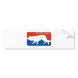 Border Collie Major League Dog Bumper Sticker