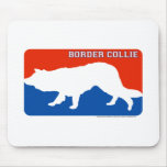 Border Collie Major League Dog Mousepad