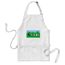 Border Collie Pied Piper Apron