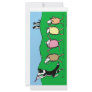 Border Collie Pied Piper Rack Card Template