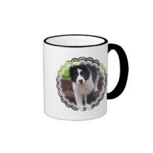 Border Collie Puppy Coffee Mug