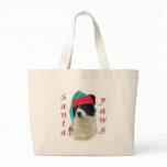 Border Collie Santa Paws Bag