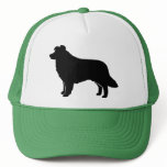 Border Collie Silhouette Hats