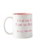 Border Collie Valentine Mug