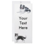 Border Collies Rack Card
