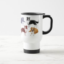 Border Collies Travel Mug