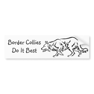 Border ColliesDo It Best Bumper Stickers by JaderBug12