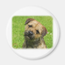 Border Terrier 9W009D-127 Refrigerator Magnet