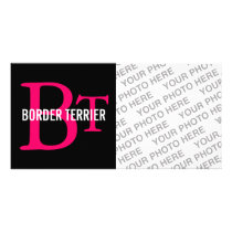 Border Terrier Breed Monogram
