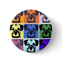 Border Terrier  Buttons