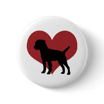 Border Terrier Buttons